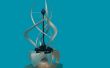 Gebouw A kinetische Wind sculptuur