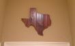 Houten wanddecoratie van Texas