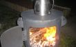 Draagbare Wood Fired Pizza-Oven/terrasverwarming