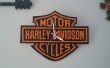Gewoon Harley Davidson klok