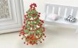 How to Make Wire Wrapped Kerstboom Ornament voor Bureau decoratie