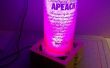 Gloeiende glas Scherf gecoate fles lamp * 16 kleuren LED w / afstandsbediening *