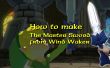 Schuimkarton Master Sword (breukbanden) van legende van Zelda Windwaker