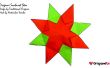 Origami Sunburst Star Video Tutorial