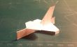 Hoe maak je de papieren vliegtuigje van StarComet