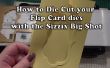 Procedure: Sterven knippen uw Flip kaarten met behulp van de Big Shot