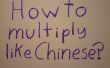 Hoe vermenigvuldigen als Chinees, de gemakkelijke manier! (Snel en leuk) 