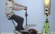 Zet een hometrainer in een energie-bike