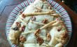 Spinazie kerstboom taart