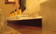 Remote Controlled papieren Titanic Model