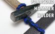 Paracord hamer houder