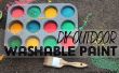 DIY Afwasbaar Outdoor Sidewalk Paint