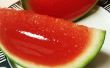 Watermeloen jello schot segmenten
