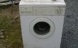 Is een ongewenste wasmachine echt rommel? Nuttige materialen voor koel huis bouwt van een dode wasmachine. 