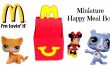 Miniatuur McDonalds Happy Meal doos & Toy