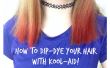 Hoe je haar met Kool-Aid Dip-Dye