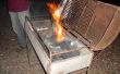 Gemakkelijke manier om te ontbranden vuur om plantaardige kolen (zonder te blazen). una forma facil de encender fuego al koolstof plantaardige (sin soplar)