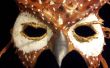 Lederen Owl masker