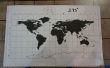 Wereld kaart Wall Art