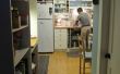 Van een kleine keuken: mijn werkruimte