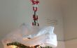 Arduino aangedreven Sutro Tower tree topper met verlichting en mist