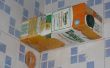 Tetra Mini wand plank (SAP karton, tetra pack hergebruik)