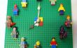 Lego Minifig Display klok