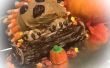Halloween Hedgehog taart