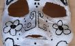Makkelijke dag van de doden (Dia de los Muertos)-maskers