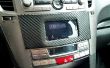 Telefoon installeren in autodashboard Subaru Legacy
