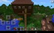 Minecraft treehouse voor een gezin leven in