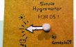 Maken van een eenvoudige hygrometer voor 0$!! (ideaal voor uw kinderen!) 