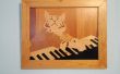 Keyboard Cat marqueterie