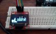 Arduino seriële Terminal Oled met bibliotheek van Adafruit SSD1306