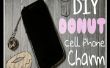 DIY Donut Cellphone charme