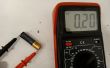 Testen van batterijen met multimeter
