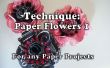 Hoe maak je papier bloemen (Stijl1 voor Project 161)