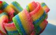 Hoe maak je Rainbow snoep Dessert kommen