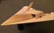 Kras gebouwd Delta vleugel RC vliegtuig