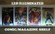 LED verlichte Comic/Magazine plank