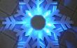LED Snowflake decoratie uit goedkope effect licht