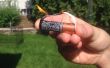 Maak een aansteker uit: Batterij + gom-Wrapper