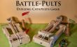 Katapult spel van de slag "Battle-Pults"