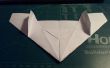 Hoe maak je de AeroDelta papieren vliegtuigje