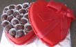 Valentijnsdag chocolade vak taart