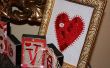 Valentijn hart knop Frame
