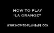 How To Play Bass-To-La Grange - Beginner's Bas les