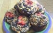 Blueberry Muffins met Streusel Topping: A bakken poging