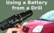 Jump-Start uw auto met boor de batterij
