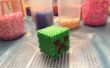 3D-Perler Minecraft klimplant hoofd